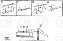 36098 Ladder with cage EC620 ?KERMAN ?KERMAN EC620 SER NO - 445, Volvo Construction Equipment