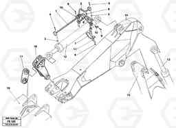 36761 Hydraulic system, dipper arm, Mass Excavation EC620 ?KERMAN ?KERMAN EC620 SER NO - 445, Volvo Construction Equipment