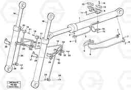 35384 Hydraulic system, cylinder, front shovel equipment EC620 ?KERMAN ?KERMAN EC620 SER NO - 445, Volvo Construction Equipment