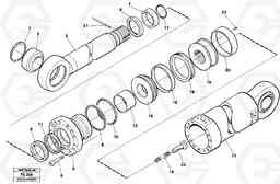 26439 Bucket cylinder, front shovel equipment EC620 ?KERMAN ?KERMAN EC620 SER NO - 445, Volvo Construction Equipment
