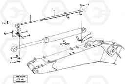 35394 Spark guard, dipper cylinder EC620 ?KERMAN ?KERMAN EC620 SER NO - 445, Volvo Construction Equipment