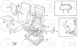 26869 Operator's seat Be-ge EC620 ?KERMAN ?KERMAN EC620 SER NO - 445, Volvo Construction Equipment