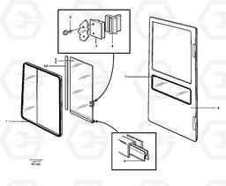 29465 Sliding window EC620 ?KERMAN ?KERMAN EC620 SER NO - 445, Volvo Construction Equipment