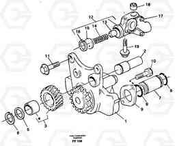 34777 Oil pump EC130C ?KERMAN ?KERMAN EC130C SER NO - 220, Volvo Construction Equipment