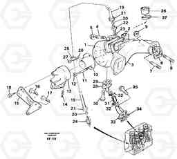 485 Turbocharger with exhaustmanifold EC130C ?KERMAN ?KERMAN EC130C SER NO - 220, Volvo Construction Equipment