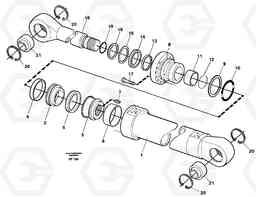 29352 Boom cylinder EC130C ?KERMAN ?KERMAN EC130C SER NO - 220, Volvo Construction Equipment