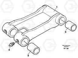 22252 Bucket link EC130C ?KERMAN ?KERMAN EC130C SER NO - 220, Volvo Construction Equipment