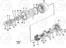 31836 Planetary drive EC130C ?KERMAN ?KERMAN EC130C SER NO - 220, Volvo Construction Equipment