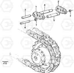 33315 Track chain EC130C ?KERMAN ?KERMAN EC130C SER NO - 220, Volvo Construction Equipment