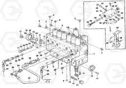 2229 Main valve assembly, tubes connections, assembly bloc EC130C ?KERMAN ?KERMAN EC130C SER NO - 220, Volvo Construction Equipment