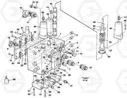 58836 Slew valve assembly EC130C ?KERMAN ?KERMAN EC130C SER NO - 220, Volvo Construction Equipment