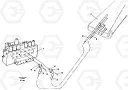 85642 Hydraulic system, bucket EC130C ?KERMAN ?KERMAN EC130C SER NO - 220, Volvo Construction Equipment