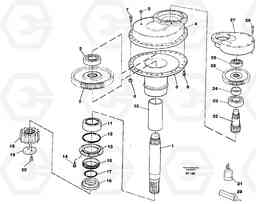 14775 Swing gearbox EC130C ?KERMAN ?KERMAN EC130C SER NO - 220, Volvo Construction Equipment