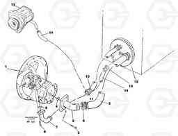 68071 Hydraulic system suction lines EC130C ?KERMAN ?KERMAN EC130C SER NO - 220, Volvo Construction Equipment