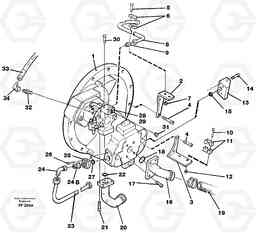 85700 Pump installation EC130C ?KERMAN ?KERMAN EC130C SER NO - 220, Volvo Construction Equipment