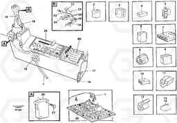 50424 Cable harness, side panel, left EC130C ?KERMAN ?KERMAN EC130C SER NO - 220, Volvo Construction Equipment
