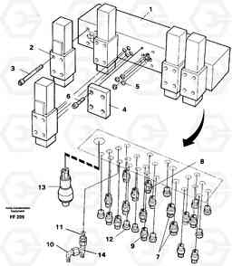 1988 Stop control block EC130C ?KERMAN ?KERMAN EC130C SER NO - 220, Volvo Construction Equipment