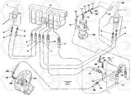 1543 Servo hydrulics return line tank EC130C ?KERMAN ?KERMAN EC130C SER NO - 220, Volvo Construction Equipment