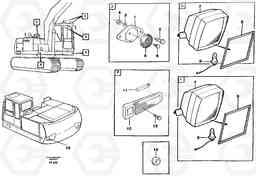 31481 Lighting, front EC130C ?KERMAN ?KERMAN EC130C SER NO - 220, Volvo Construction Equipment