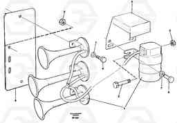 31482 Compressor horn EC130C ?KERMAN ?KERMAN EC130C SER NO - 220, Volvo Construction Equipment