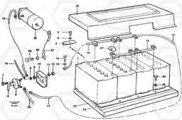 488 Battery with assembling details EC130C ?KERMAN ?KERMAN EC130C SER NO - 220, Volvo Construction Equipment