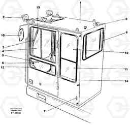 31498 Operator's cab EC130C ?KERMAN ?KERMAN EC130C SER NO - 220, Volvo Construction Equipment