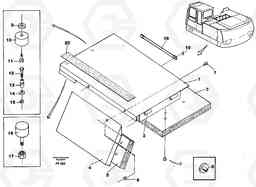 31500 Hatch, valve housing, front EC130C ?KERMAN ?KERMAN EC130C SER NO - 220, Volvo Construction Equipment