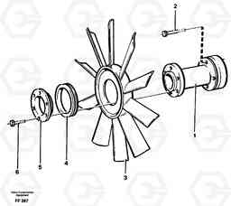 27854 Fan EC130C ?KERMAN ?KERMAN EC130C SER NO - 220, Volvo Construction Equipment