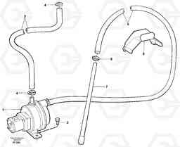 69860 Fuelfilling pump with hoses EC130C ?KERMAN ?KERMAN EC130C SER NO - 220, Volvo Construction Equipment