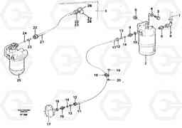 62516 Fuel system: Fuel tank - fuel pump EC130C ?KERMAN ?KERMAN EC130C SER NO - 220, Volvo Construction Equipment