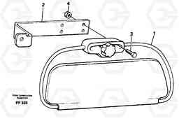 16528 Sun visor, interior EC130C ?KERMAN ?KERMAN EC130C SER NO - 220, Volvo Construction Equipment