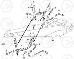 22245 Hydraulic hammer equipm. with shut-off cocks, dipper arm 2.0m and 2.4m EC130C ?KERMAN ?KERMAN EC130C SER NO - 220, Volvo Construction Equipment