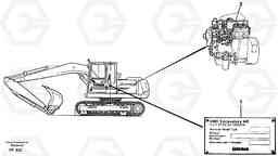 15616 Product identification plate EC130 ?KERMAN ?KERMAN EC130 SER NO - 103, Volvo Construction Equipment