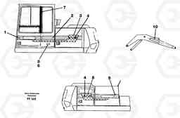 16536 Stripes, outer location EC130C ?KERMAN ?KERMAN EC130C SER NO - 220, Volvo Construction Equipment