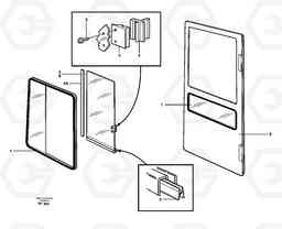 31505 Sliding window EC130C ?KERMAN ?KERMAN EC130C SER NO - 220, Volvo Construction Equipment