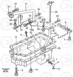 84096 Oil sump EW130C ?KERMAN ?KERMAN EW130C SER NO - 583, Volvo Construction Equipment