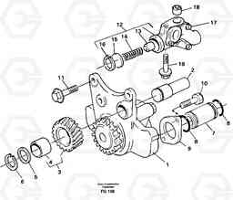 30372 Oil pump EW130C ?KERMAN ?KERMAN EW130C SER NO - 583, Volvo Construction Equipment