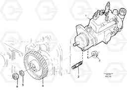 94864 Injection pump with drive EW130C ?KERMAN ?KERMAN EW130C SER NO - 583, Volvo Construction Equipment