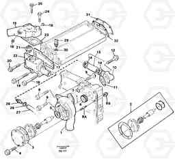 82643 Water pump EW130C ?KERMAN ?KERMAN EW130C SER NO - 583, Volvo Construction Equipment
