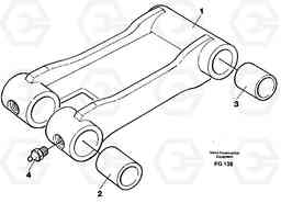 30584 Bucket link EW130C ?KERMAN ?KERMAN EW130C SER NO - 583, Volvo Construction Equipment