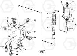 5681 Hose rupture valve, adjustable boom EW130C ?KERMAN ?KERMAN EW130C SER NO - 583, Volvo Construction Equipment