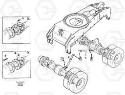 26219 Propeller shafts with fitting parts EW130C ?KERMAN ?KERMAN EW130C SER NO - 583, Volvo Construction Equipment