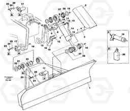7675 Dozer blade,front 2,5m EW130C ?KERMAN ?KERMAN EW130C SER NO - 583, Volvo Construction Equipment
