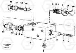30381 Hydraulic lock, dozerblade EW130C ?KERMAN ?KERMAN EW130C SER NO - 583, Volvo Construction Equipment
