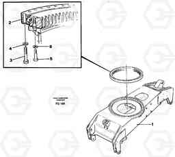 35766 Slewing ring attachment EW130C ?KERMAN ?KERMAN EW130C SER NO - 583, Volvo Construction Equipment