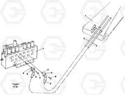 86318 Hydraulic system, dipperarm EW130C ?KERMAN ?KERMAN EW130C SER NO - 583, Volvo Construction Equipment