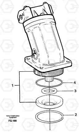 16527 Hydraulic motor, slew EW130C ?KERMAN ?KERMAN EW130C SER NO - 583, Volvo Construction Equipment