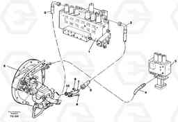 85639 Hydraulic system, feed line EW130C ?KERMAN ?KERMAN EW130C SER NO - 583, Volvo Construction Equipment