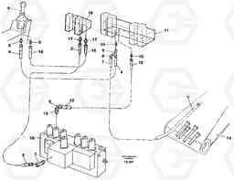 5686 Servo hydraulics, boom EW130C ?KERMAN ?KERMAN EW130C SER NO - 583, Volvo Construction Equipment