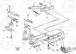 4945 Pedal valve and foot rest EW130C ?KERMAN ?KERMAN EW130C SER NO - 583, Volvo Construction Equipment